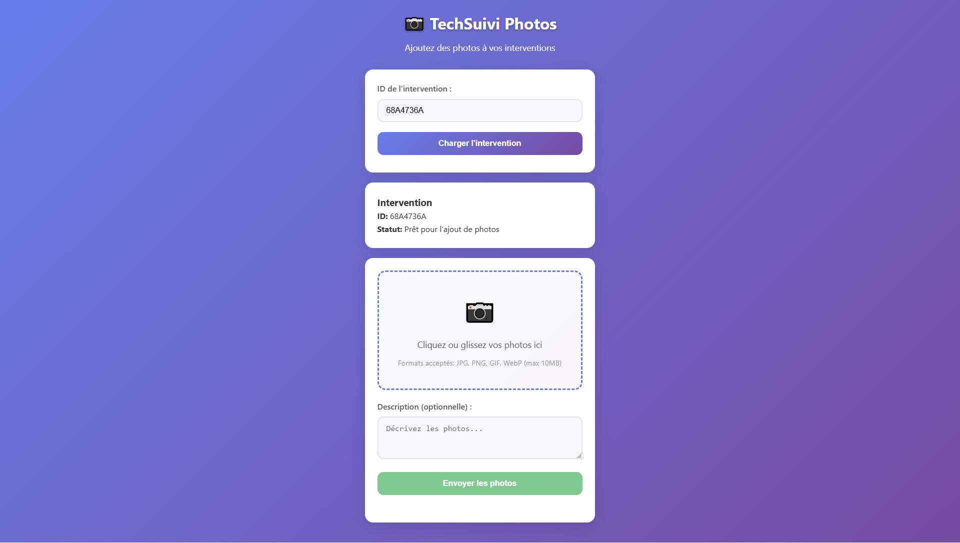 Application PWA TechSuivi